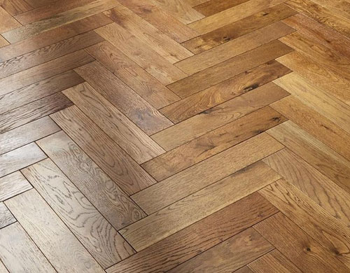Herringbone Wooden Flooring