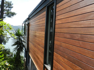 IPE Wood cladding